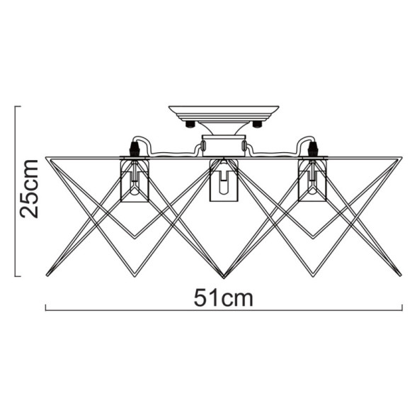 Потолочная люстра ARTE Lamp TELA A6048PL-5BK