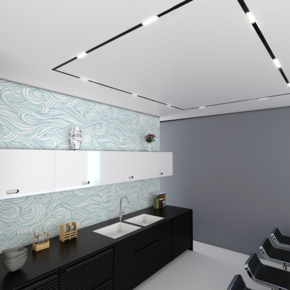 Магнитный трековый светильник Elektrostandard 85007/01 (черный)