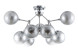 Люстра на штанге Crystal Lux MEDEA MEDEA PL9 CHROME