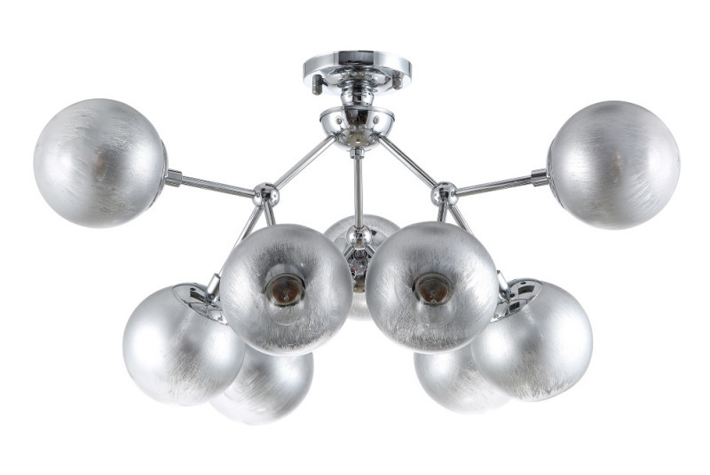 Люстра на штанге Crystal Lux MEDEA MEDEA PL9 CHROME