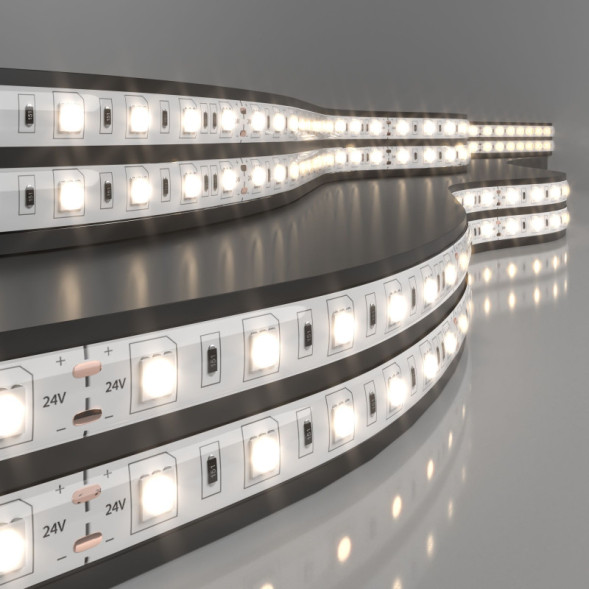 Лента Elektrostandard 5050 24V 60Led 14,4W IP65 / тёплый белый 0W 24V белый (теплый) IP65
