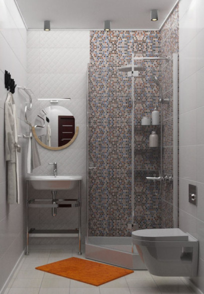 Точечный влагозащищенный светильник Denkirs Farum DK3007-BK