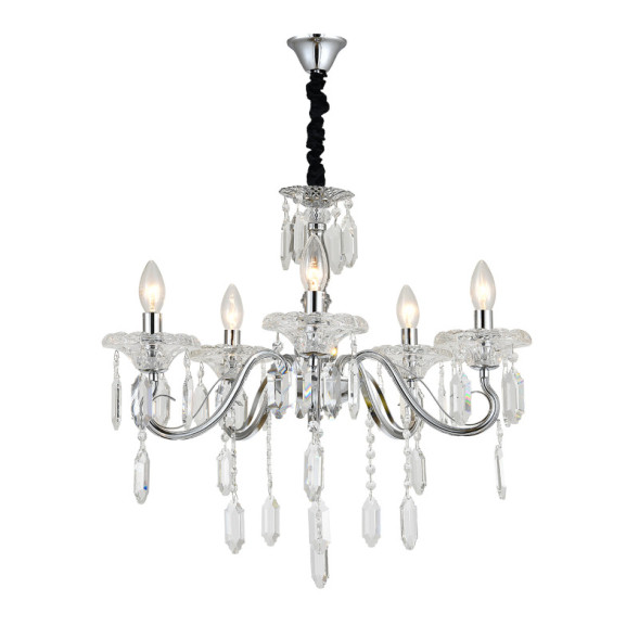 Подвесная люстра Escada 2111/5P Chrome FANTAIL
