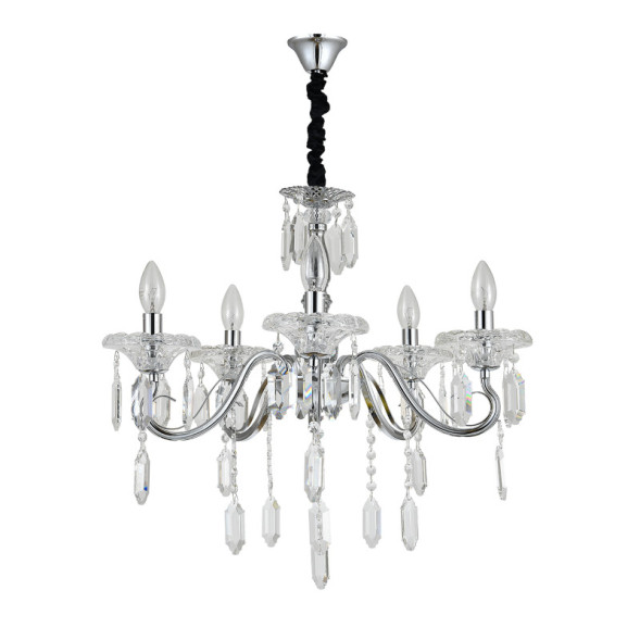Подвесная люстра Escada 2111/5P Chrome FANTAIL
