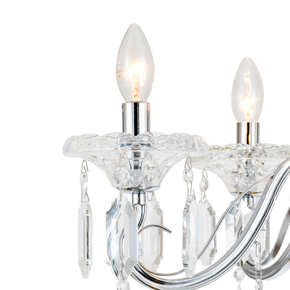 Подвесная люстра Escada 2111/5P Chrome FANTAIL