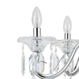 Подвесная люстра Escada 2111/5P Chrome FANTAIL