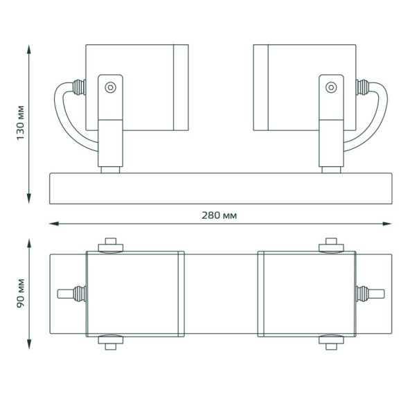 Уличный настенный светильник Gauss GD153 Sonata