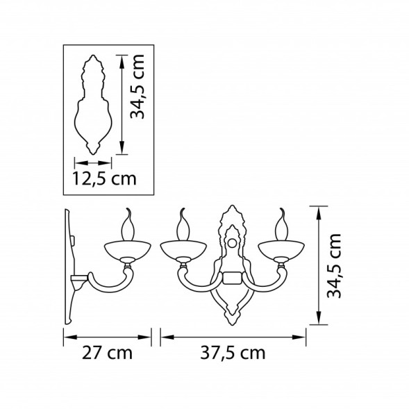 Бра Lightstar Barcato 697622