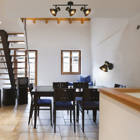 Спот ARTE Lamp Baltimore A1406PL-3BK