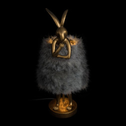 Настольная лампа LOFT IT 10315/A Grey fluff