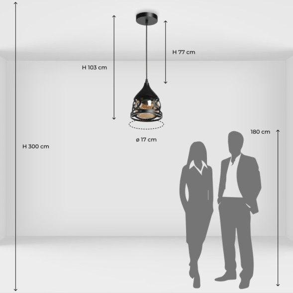 Подвесной светильник DeMarkt Соло 112011801