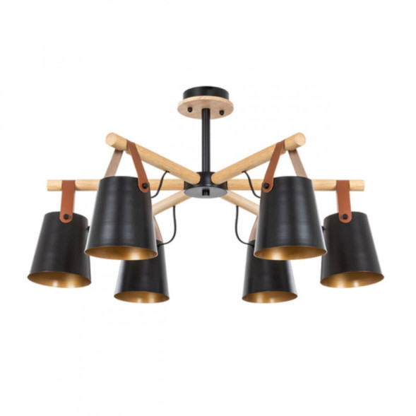 Люстра на штанге ARTE Lamp Thomas A7032PL-6BK