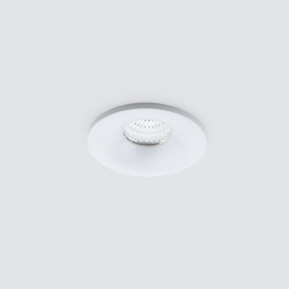 Встраиваемый точечный светильник Elektrostandard 15270/LED 3W WH белый