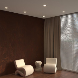 Точечный влагозащищенный светильник Novotech DRUM 359414