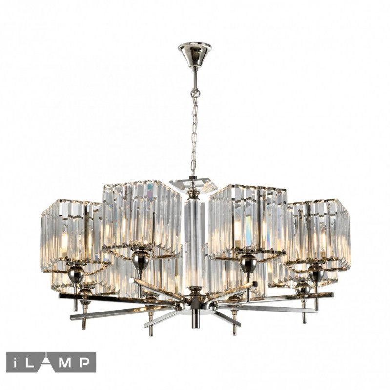 Подвесная люстра iLamp STATEN ISLAND P9514-8 NIC