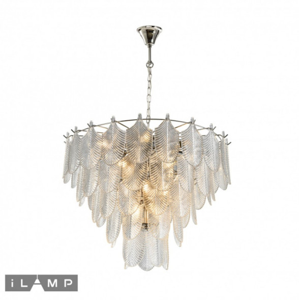 Каскадная люстра iLamp Oro P2544-18 NIC