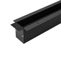 Магнитный встраиваемый шинопровод Arlight MAG-TRACK-4560-F black 026896(1)