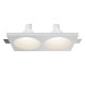 Встраиваемый светильник точечный Maytoni Technical Gyps Modern DL129-GU10-02-W