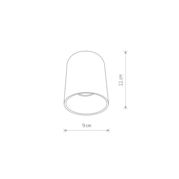Накладной точечный светильник Nowodvorski EYE TONE 8926