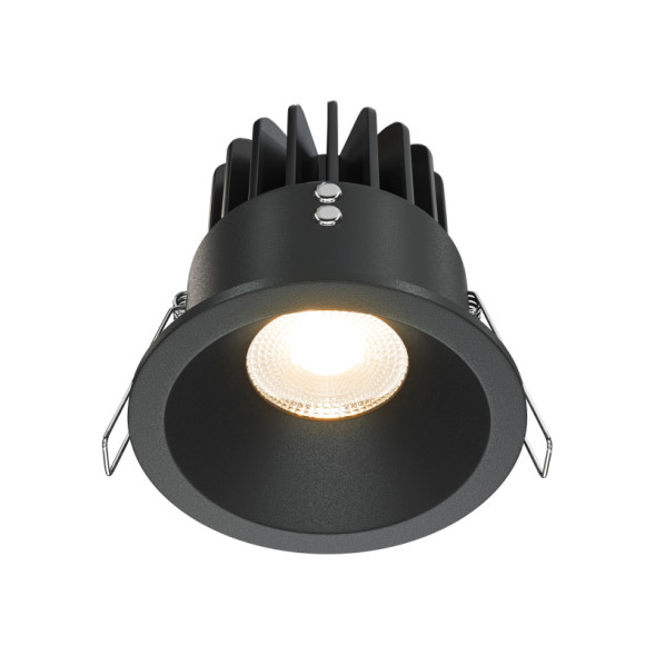 Точечный влагозащищенный светильник Maytoni Technical ZOOM DL034-L12W3K-D-B