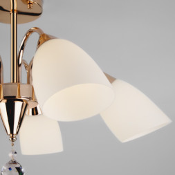 Люстра на штанге Eurosvet Ellene 30149/5 золото