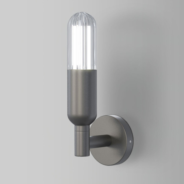Уличный настенный светильник Elektrostandard ISIDA LED (35165/U) серый