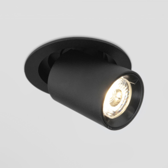 Встраиваемый точечный светильник Elektrostandard 9917 LED 10W 4200K черный матовый