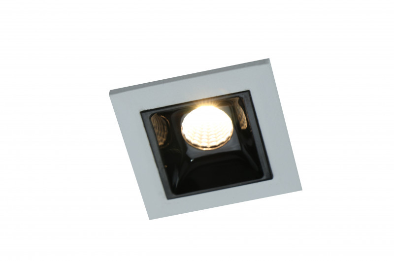 Встраиваемый точечный светильник ARTE Lamp Grill A3153PL-1BK