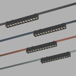 Светодиодный трековый светильник Denkirs DK5670-BK BELTY GRILL