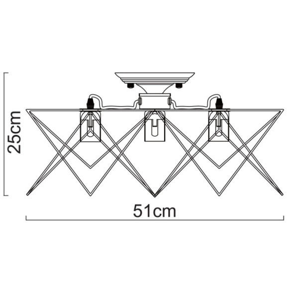 Потолочная люстра ARTE Lamp TELA A6048PL-5CC