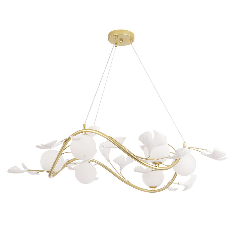 Подвесная люстра Crystal Lux COLIBRI COLIBRI SP6 GOLD