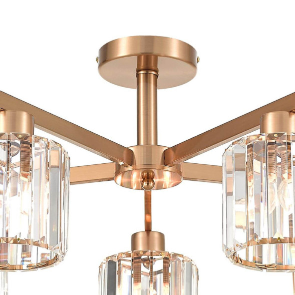 Люстра на штанге Escada ADORN 692/5P Сopper