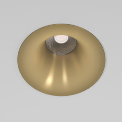 Встраиваемый светильник Elektrostandard 25070/LED 15W латунь Bliss