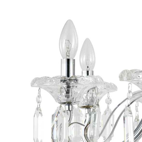 Подвесная люстра Escada 2111/8P Chrome FANTAIL