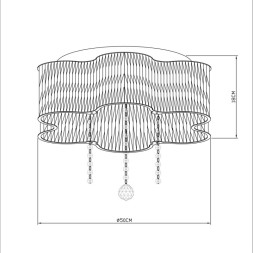 Потолочная люстра Arte Lamp A8565 A8565PL-4CL