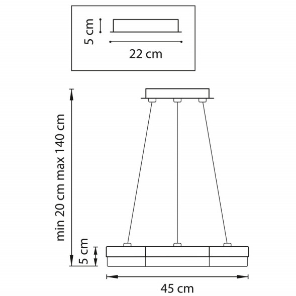 Подвесной светильник Lightstar Unitario 763246