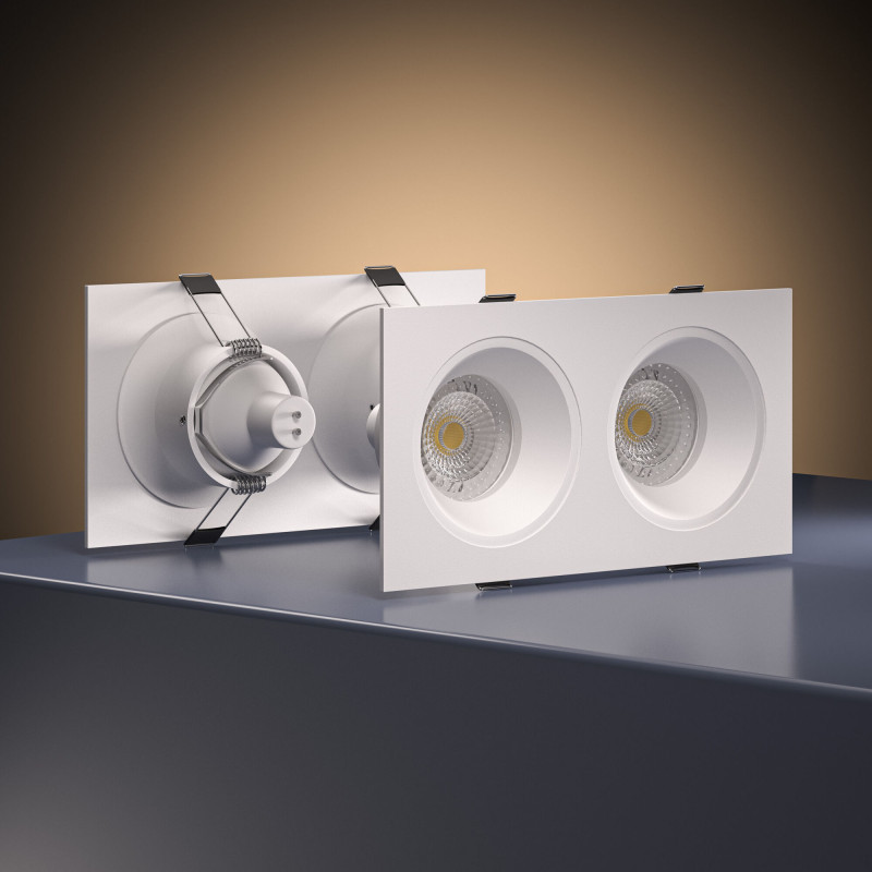 Точечный встраиваемый светильник Elektrostandard Andi 15700/02 белый