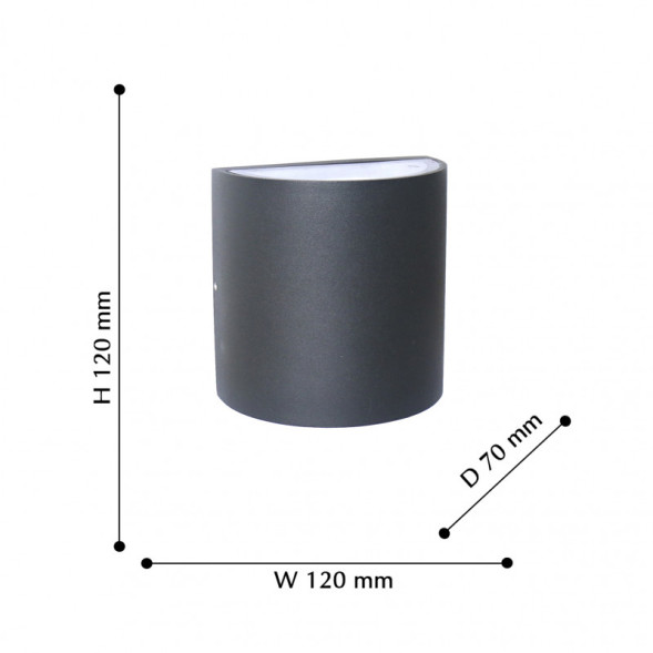 Уличный настенный светильник Favourite Brevis 2683-2W