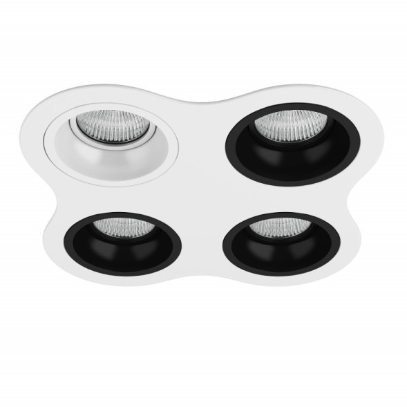 Встраиваемый точечный светильник Lightstar Domino D64606070707