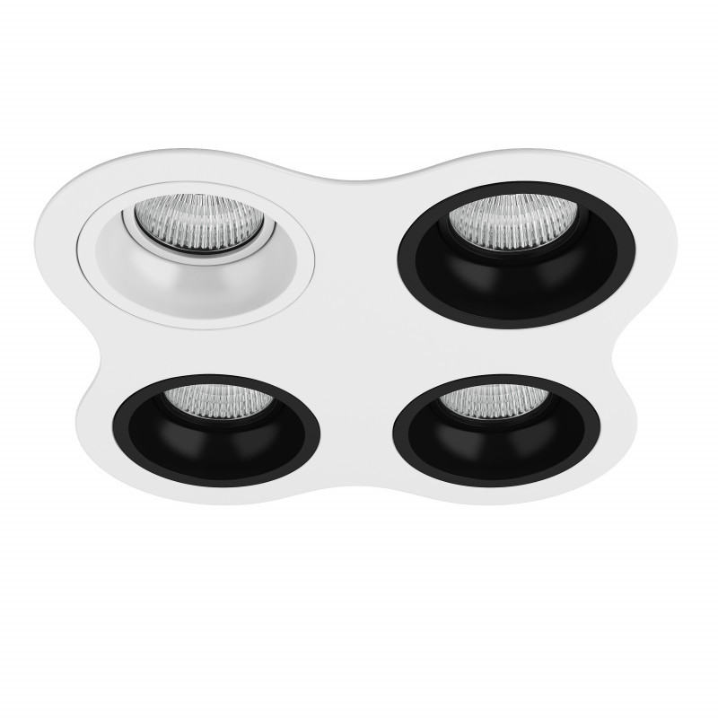 Встраиваемый точечный светильник Lightstar Domino D64606070707