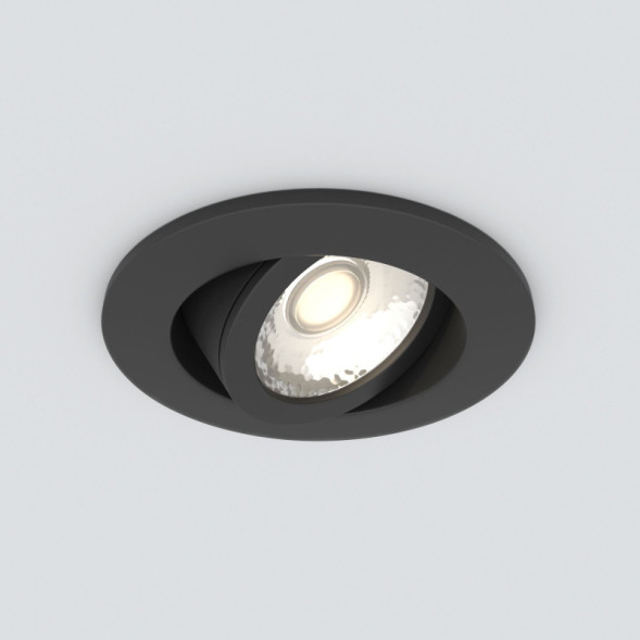 Встраиваемый точечный светильник Elektrostandard 15272/LED 5W 4200K BK черный