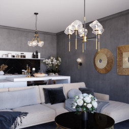 Люстра на штанге Odeon Light STONO 4789/5