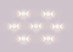 Уличный настенный светильник Maytoni Bond Street O015WL-L4W