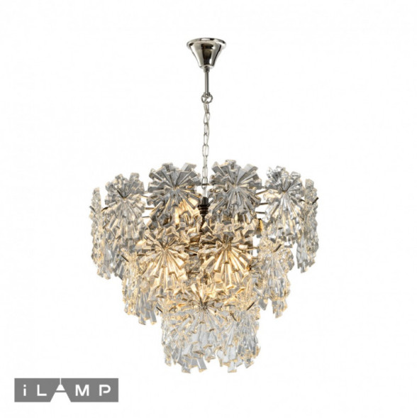 Каскадная люстра iLamp HOMY P2545-8 NIC