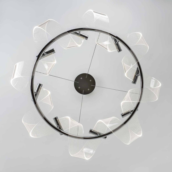 Подвесная люстра MODELUX MS.3029.8 CR