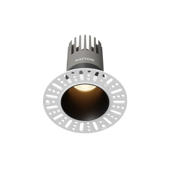 Точечный встраиваемый светильник Maytoni Technical dip DL120-10W-3K-TRS-B