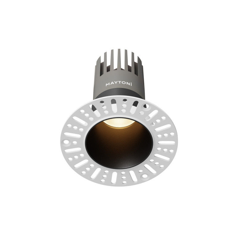 Точечный встраиваемый светильник Maytoni Technical dip DL120-10W-3K-TRS-B