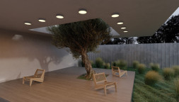 Накладной уличный светильник Maytoni Zon IP O431CL-L30B3K