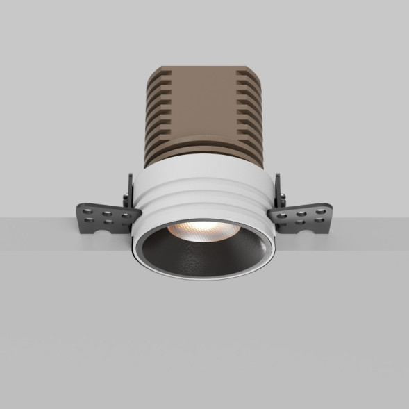 Встраиваемый светильник точечный Maytoni Technical MINI DL059-7W3K-TRS-B