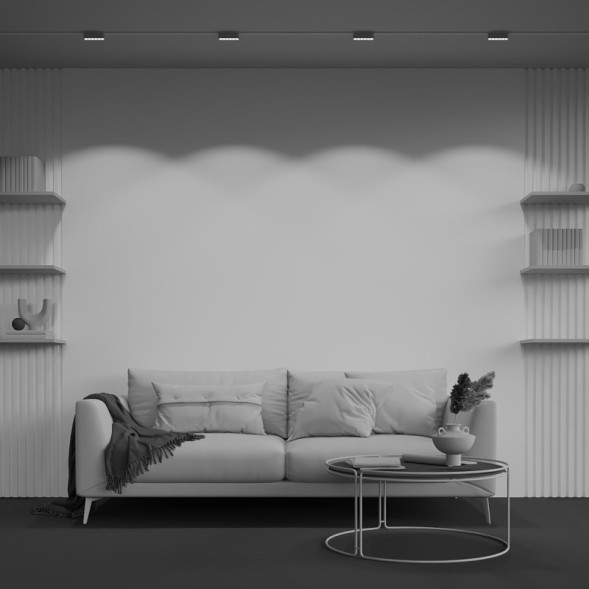 Магнитный трековый светильник Maytoni Technical Points TR082-1-6W3K-M-W